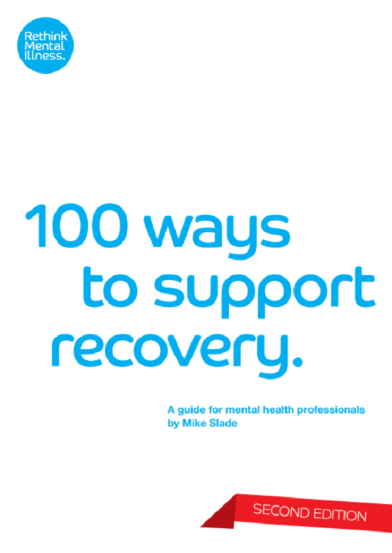 100 ways to support recovery